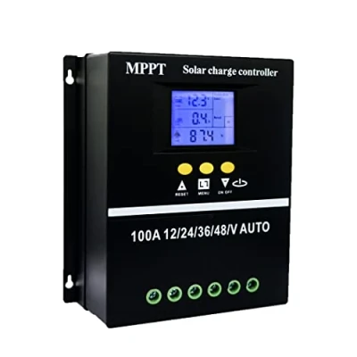 Afbeelding van Y&amp;H MPPT zonne laadregelaar 100 A 12 V 24 36 48 LCD display batterij intelligente regelaar max dubbele USB ingang voor loodzuur/lithium