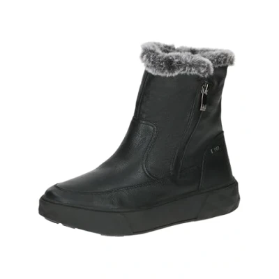 Afbeelding van Caprice Damen Warmfutter mit flacher Sohle Reißverschluss Schwarz (BLACK NAPPA), 36