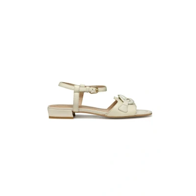 Afbeelding van Geox D NEW Eraklia 15 Sandalen, Dames, Maat: 39, Papyrus Leer
