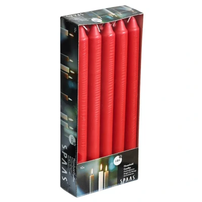 Afbeelding van Spaas dinerkaars 24 cm rood