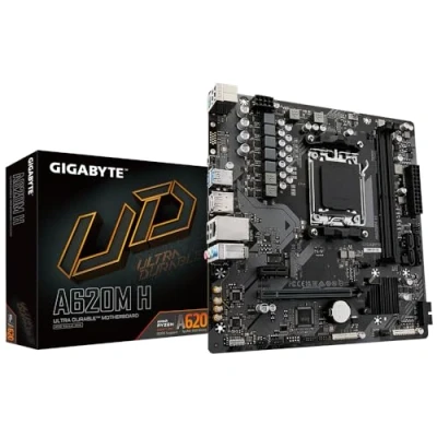 Afbeelding van Gigabyte A620M H Moederbord Socket AMD AM5 Vormfactor Micro ATX chipset AMD® A620