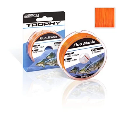 Afbeelding van Zebco Nylon Trophy Fluo Manie 300m Maat : 0.25mm