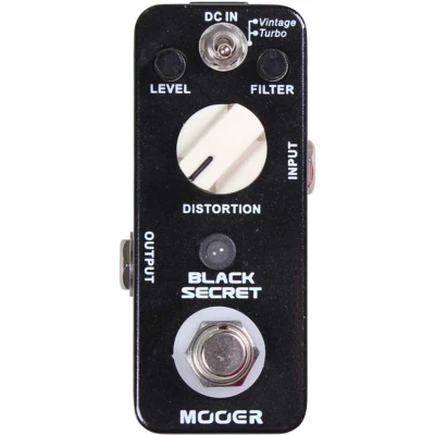 Afbeelding van Mooer Audio zwart Secret Distortion voor gitaren