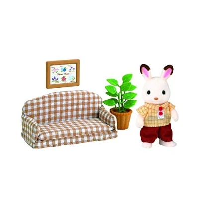 Image de Ensemble Père Lapin Chocolat Sylvanian Families
