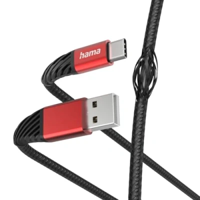 Image de Hama Câble Usb a Vers c Extreme 1.5 M Noir (00201540)