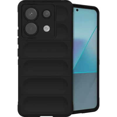 Afbeelding van iMoshion Hoesje Geschikt voor Xiaomi Redmi Note 13 Pro (5G) Siliconen EasyGrip Backcover Zwart
