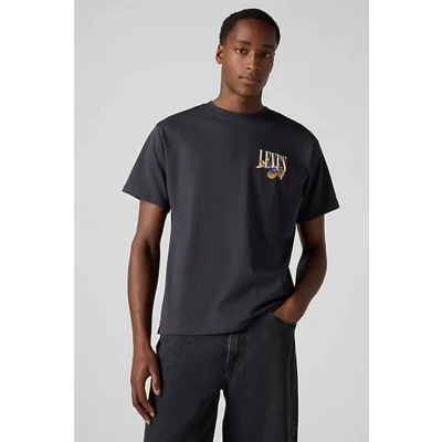 Afbeelding van Levi&#039;s Vintage FIT Graphic TEE Tshirt print, Heren, Maat: Medium, Phantom
