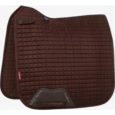 Afbeelding van LeMieux Zadeldekje Square Suede CC Brown L (Full)