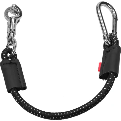 Afbeelding van Imperial Riding Trailerlijn Elastisch Zwart 40cm