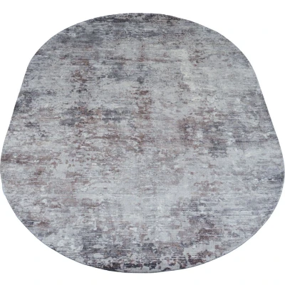 Afbeelding van Veer Carpets Vloerkleed Yara Silver Ovaal 200 x 290 cm