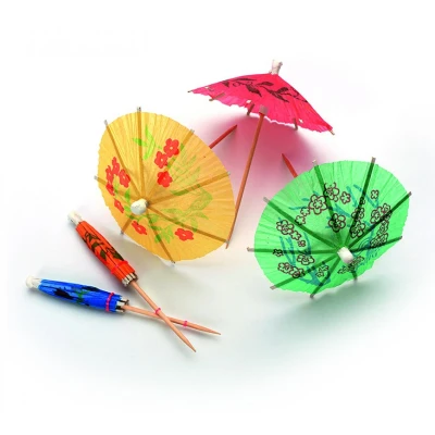 Afbeelding van Taartprikker Parasol Ø8x10cm 150st.
