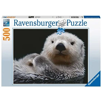 Afbeelding van Ravensburger puzzel Schattige kleine otter Legpuzzel 500 stukjes