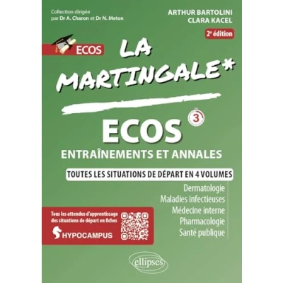 Afbeelding van ECOS MEDECINE INTERNE DERMATOLOGIE MALADIE INFECTIEUSE