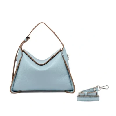 Afbeelding van Gianni Chiarini Penelope Handtas, Dames, Maat: One Size, Sky/caramello