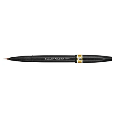 Image de PENTEL FEUTRE PINCEAU OCRE
