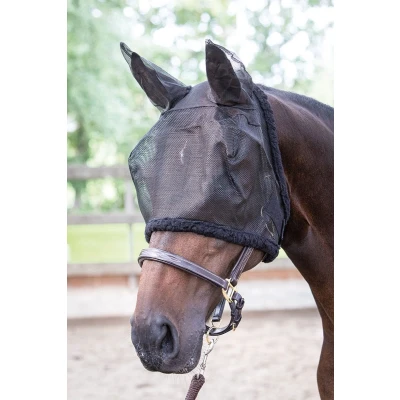 Afbeelding van Harry&#039;s Horse Vliegenmasker met Oren Zwart Extra Small