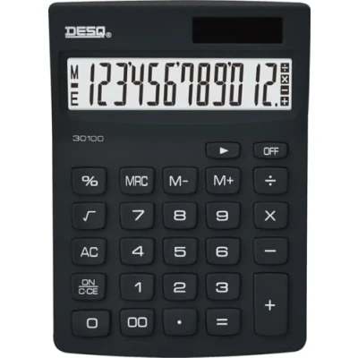 Image de Calculatrice compacte New Generation 12 chiffres Desq