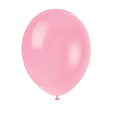 Afbeelding van 10 stuks latexballonnen 30 cm lichtroze