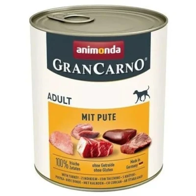Afbeelding van 6 x 800 g animonda GranCarno Original Adult Kalkoen