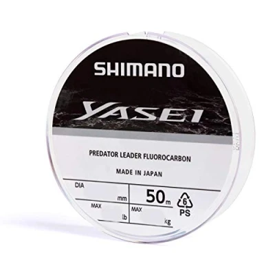 Afbeelding van Shimano Yasei Predator Fluorocarbon 50m Maat : 0.35mm 8.08 kilo