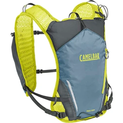Afbeelding van CamelBak Women&#039;s Trail Run Vest 1 L / 6 Blauw Geel (Smoke Blue Limeade)