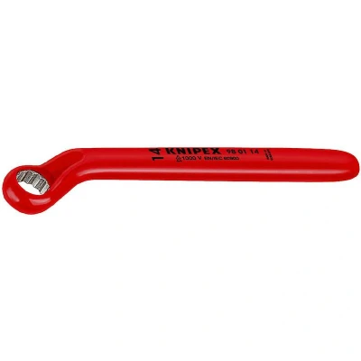 Image de KNIPEX 98 01 13 clé à anneau coudé 185mm 13mm