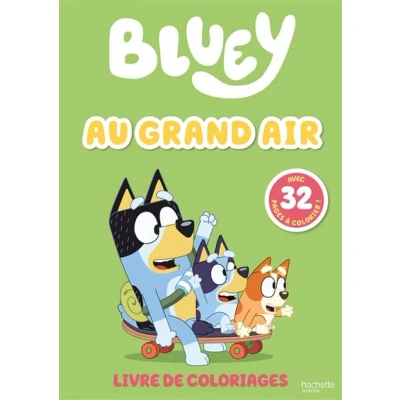 Image de Bluey Au grand air Livre de coloriages