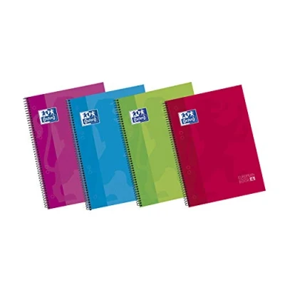 Afbeelding van Schrift Oxford European Book 4 Classic 180 Lakens Microgeperforeerd A5 Tapacubos Spiraal (5 Stuks)