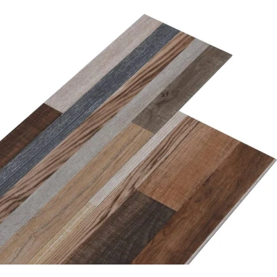 Afbeelding van Vloerplanken zelfklevend 5,02 m 2 mm PVC meerkleurig