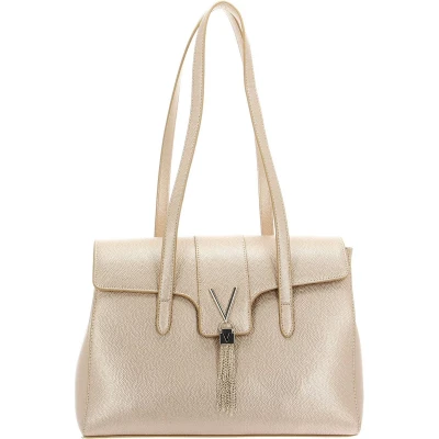 Afbeelding van VALENTINO Schoudertas Divina Satchel Oro Goudkleurig