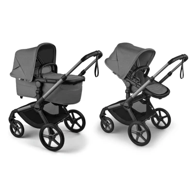 Afbeelding van Bugaboo Kinderwagen Fox5 Renew Compleet Graphite/Moon Grey