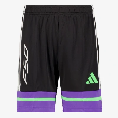 Afbeelding van adidas Performance Youth Unisex Shorts voor kinderen, Maat: 128, Black/purple rush