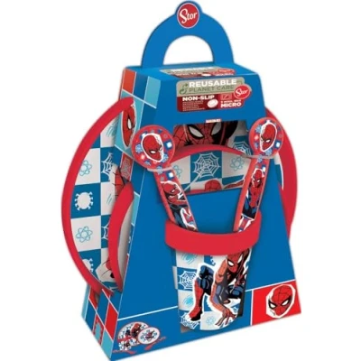 Afbeelding van Kinderservies Spider Man CZ11308 Plastic (5 Onderdelen)