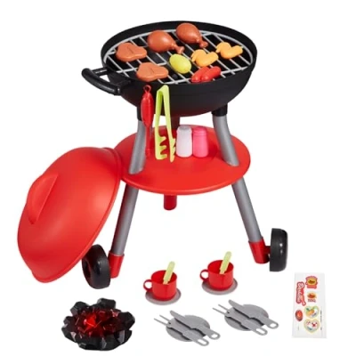 Image de VEVOR Ensemble de jouets cuisine pour enfant BBQ avec son et lumière 28 PCS