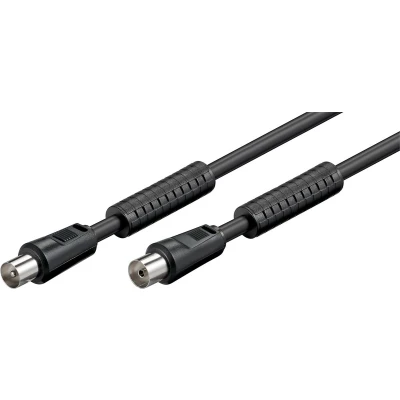 Afbeelding van Goobay Antennekabel met ferriet (80 dB), dubbel afgeschermd