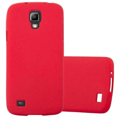 Afbeelding van Cadorabo Hoesje geschikt voor Samsung Galaxy S4 ACTIVE in FROST ROOD Beschermhoes gemaakt van flexibel TPU silicone Case Cover