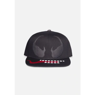 Afbeelding van Marvel Venom Face Snapback Pet Zwart