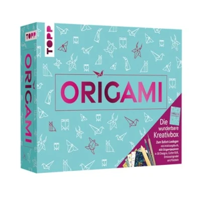 Afbeelding van Origami De prachtige creatieve doos met handleiding en materiaal