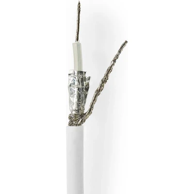 Afbeelding van Nedis Csbg4025Wt250 Coaxkabel Rg58Cu 25,0 M Giftbox Wit