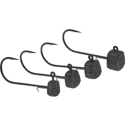 Afbeelding van Westin Ned Jig Head Black Nickel Tungsten #3/0 (2 stuks) 5g Loodkoppen
