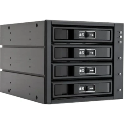 Afbeelding van Chieftec CBP 3141SAS Zwart behuizing voor opslagstations