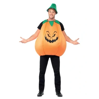 Afbeelding van &quot;Verkleedkostuum pompoen voor volwassenen Halloween pak Verkleedkleding One size&quot;
