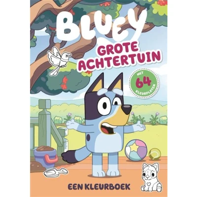 Image de Grote achtertuin (kleurboek)