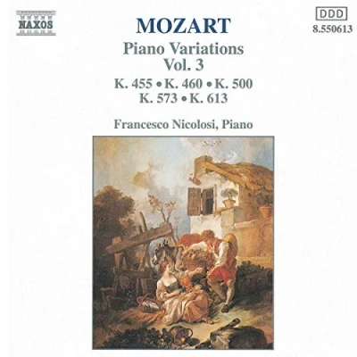 Afbeelding van Francesco Nicolosi Piano Variations 3 (CD)
