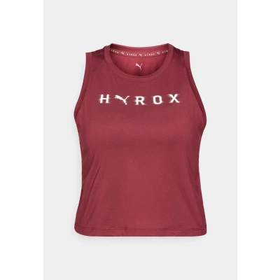 Afbeelding van Puma Hyrox Thermoadapt CROP TANK Top, Dames, Maat: XXS, Ruby shimmer
