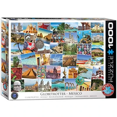 Image de Puzzle Eurographics Globetrotter Mexique, 1000 pièces