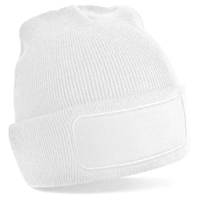 Afbeelding van Beechfield Original Patch Beanie B445 White