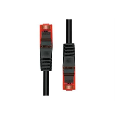 Image de ProXtend Cordon de raccordement RJ 45 (M) pour 7 m 6 mm UTP CAT sans halogène, crochet, bloqué noir