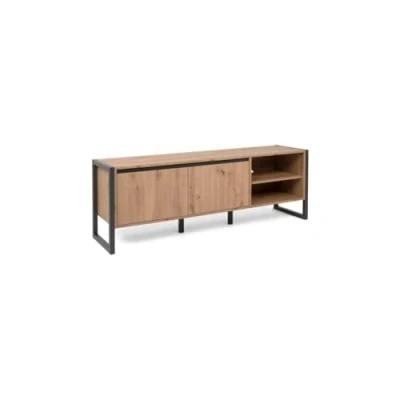 Afbeelding van Finori Tv meubel Damon 2 deuren 160cm Bruin