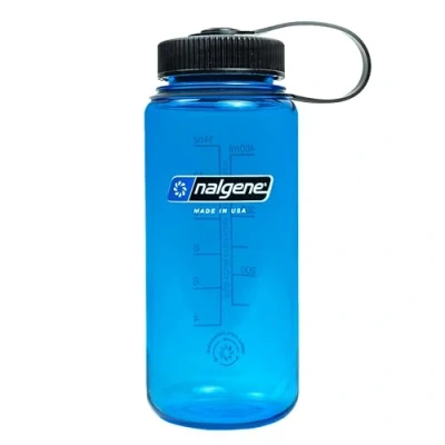 Afbeelding van Nalgene Wide Mouth Sustain Drinkfles 500 Ml Slate Blauw Drinkflessen